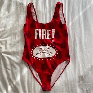 Forever21 x Taco Bell Red Fire Suit